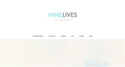 Desktop Screenshot of ninelivesactions.com